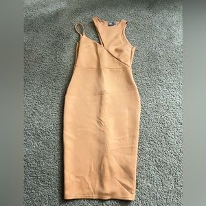 ASOS Pastel Orange Cocktail Dress